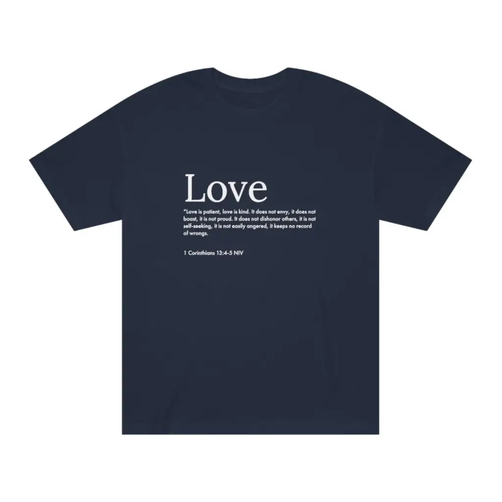 Love Christian Gospel Unisex Classic Shirt | Graphic Christian Shirt | Short-Sleeve Tee | Comfort Colors Shirt
