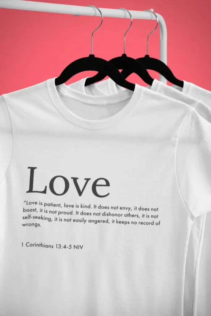 Love Christian Gospel Unisex Classic Shirt | Graphic Christian Shirt | Short-Sleeve Tee | Comfort Colors Shirt