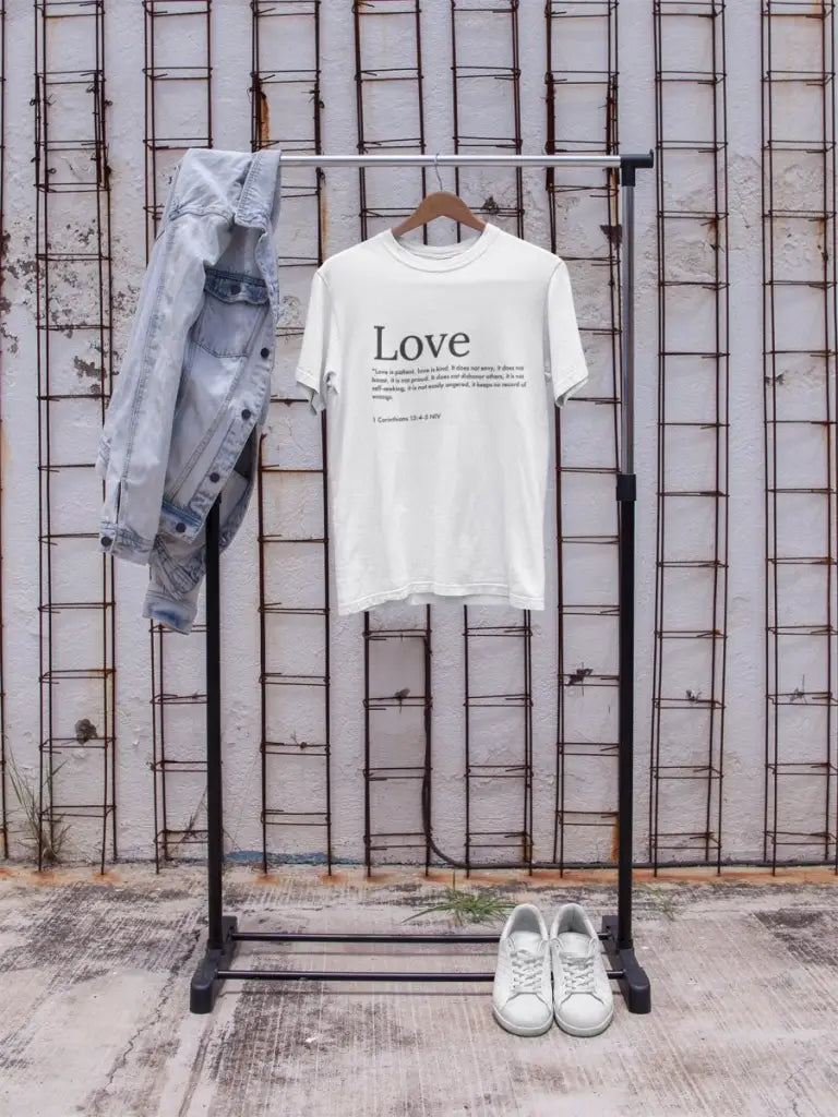 Love Christian Gospel Unisex Classic Shirt | Graphic Christian Shirt | Short-Sleeve Tee | Comfort Colors Shirt
