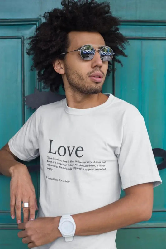 Love Christian Gospel Unisex Classic Shirt | Graphic Christian Shirt | Short-Sleeve Tee | Comfort Colors Shirt