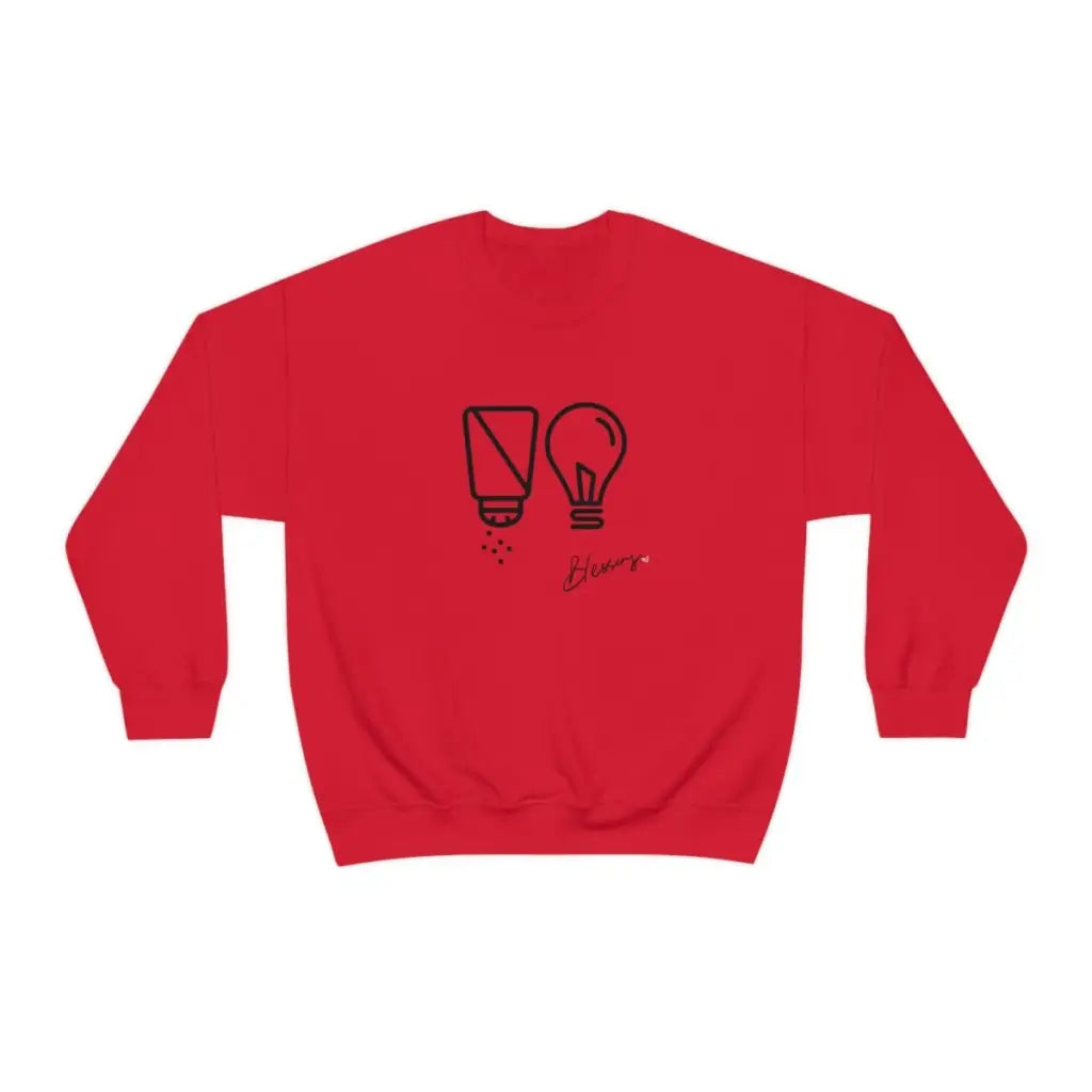 Salt and Light Christian Sweatshirt | Men's Crewneck Sweatshirt | Womens Graphic Sweatshirt | Jesus Sweatshirt