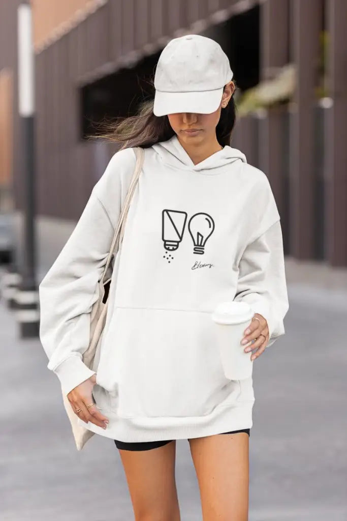 Salt & Light Christian Hoodie | Medium Blend Graphic Hoodie | Unisex Long-Sleeve Hoodie | Streetwear Hoodie