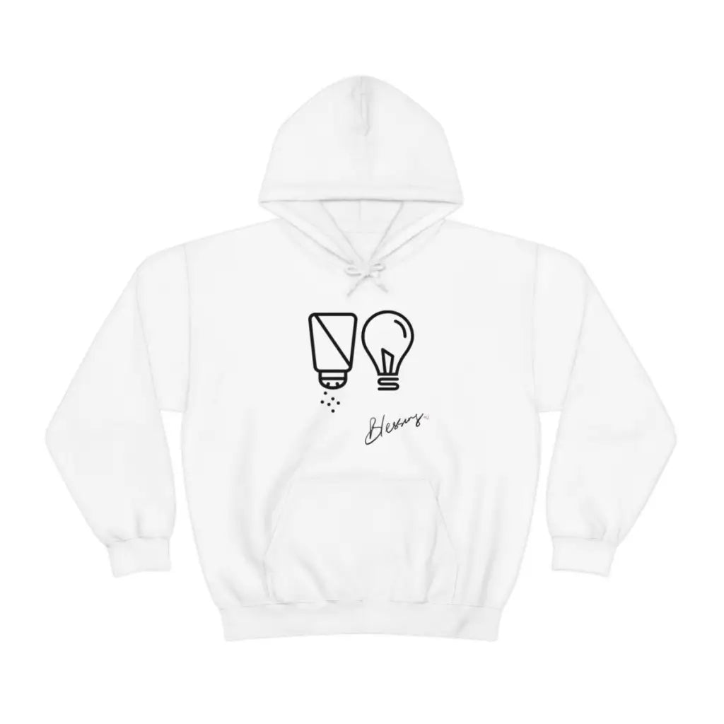 Salt & Light Christian Hoodie | Medium Blend Graphic Hoodie | Unisex Long-Sleeve Hoodie | Streetwear Hoodie