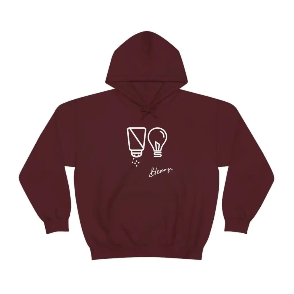 Salt & Light Christian Hoodie | Medium Blend Graphic Hoodie | Unisex Long-Sleeve Hoodie | Streetwear Hoodie