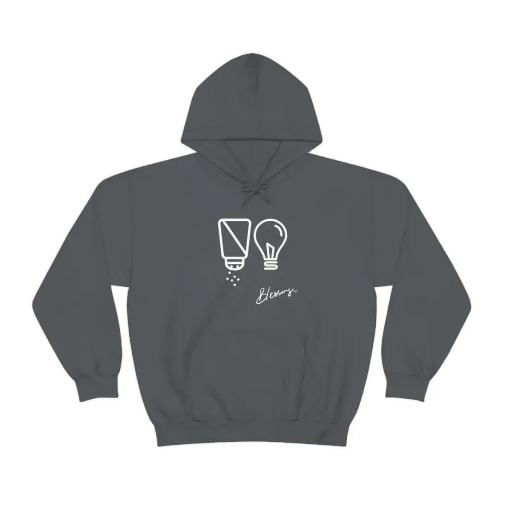 Salt & Light Christian Hoodie | Medium Blend Graphic Hoodie | Unisex Long-Sleeve Hoodie | Streetwear Hoodie