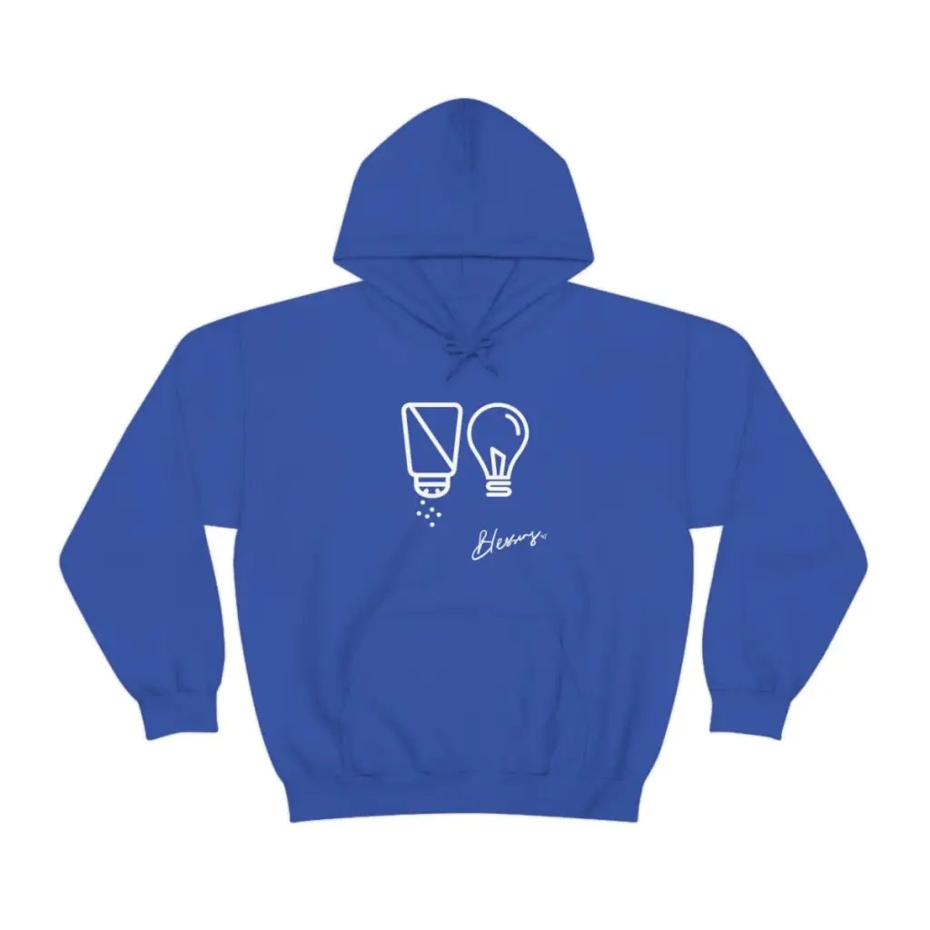Salt & Light Christian Hoodie | Medium Blend Graphic Hoodie | Unisex Long-Sleeve Hoodie | Streetwear Hoodie