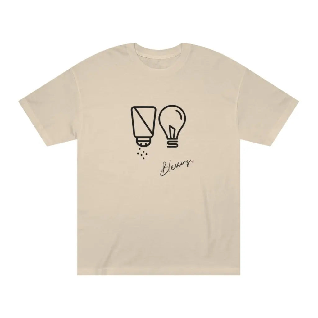 Salt & Light Christian T-Shirt | Unisex Classic Shirt | Graphic Printed T-Shirt | Short-Sleeve T-Shirt | Birthday Gift