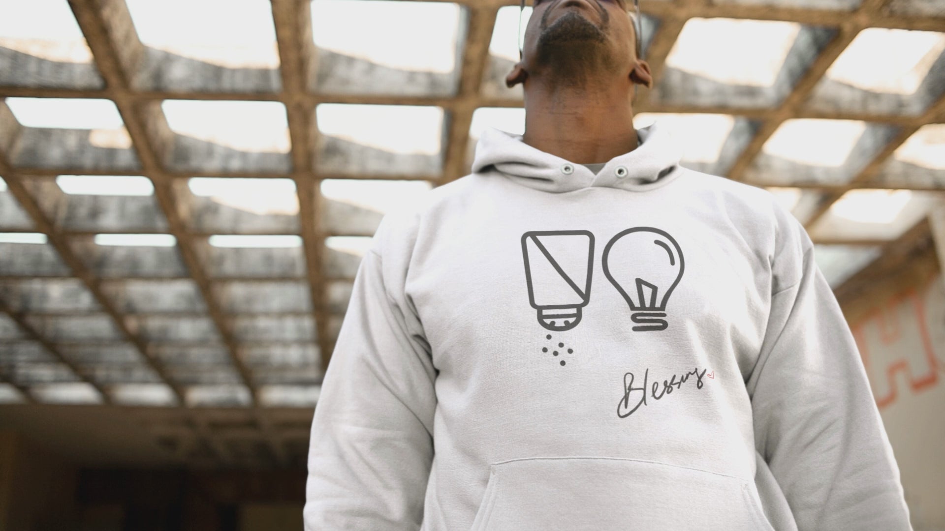 "Blessing Heart: Salt & Light - Christian Medium Blend Hoodie"