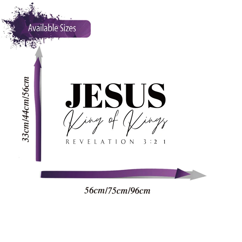 a purple pencil with the words jesus rising of kings on it