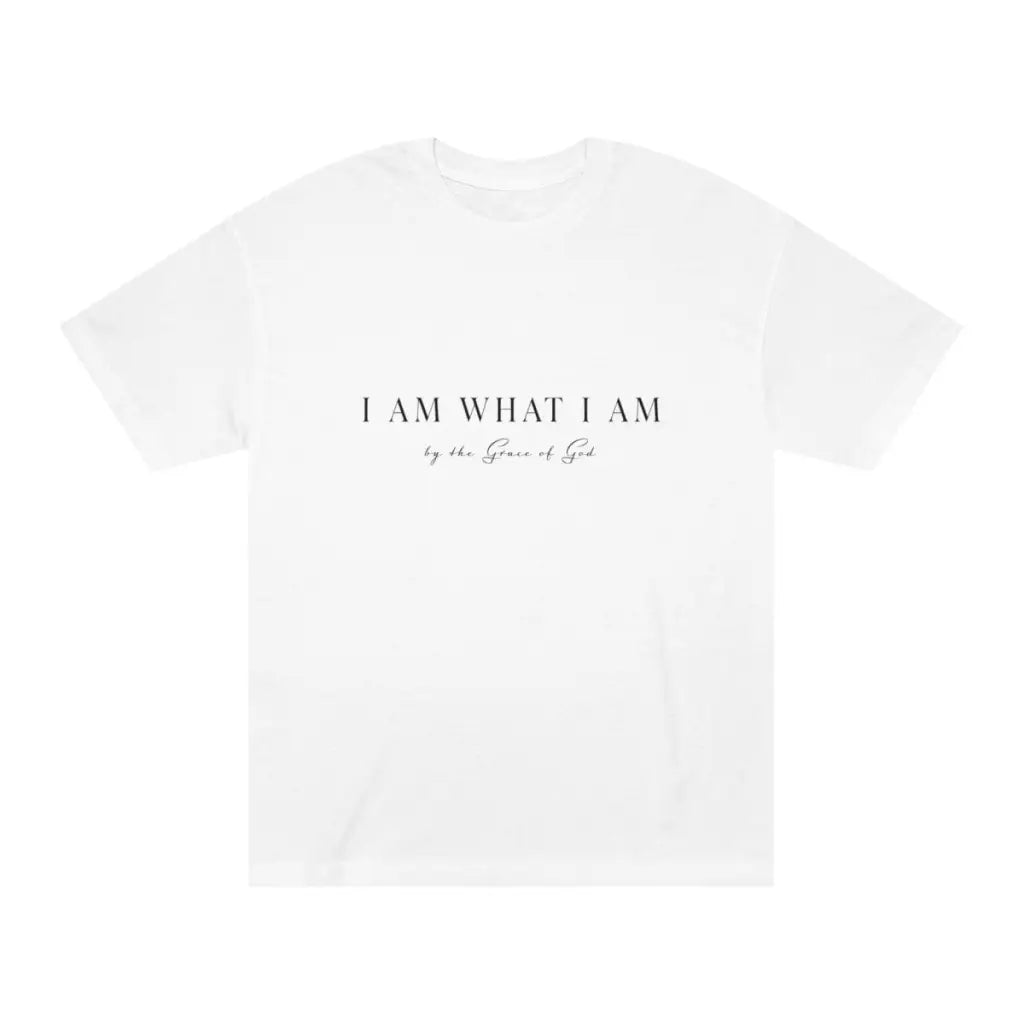 I Am What I Am Christian Shirt | Unisex Cotton Tee Shirt | Aesthetic T-Shirt | Womens Graphic Tees | Comfort Colors Shirt | Gift for Her