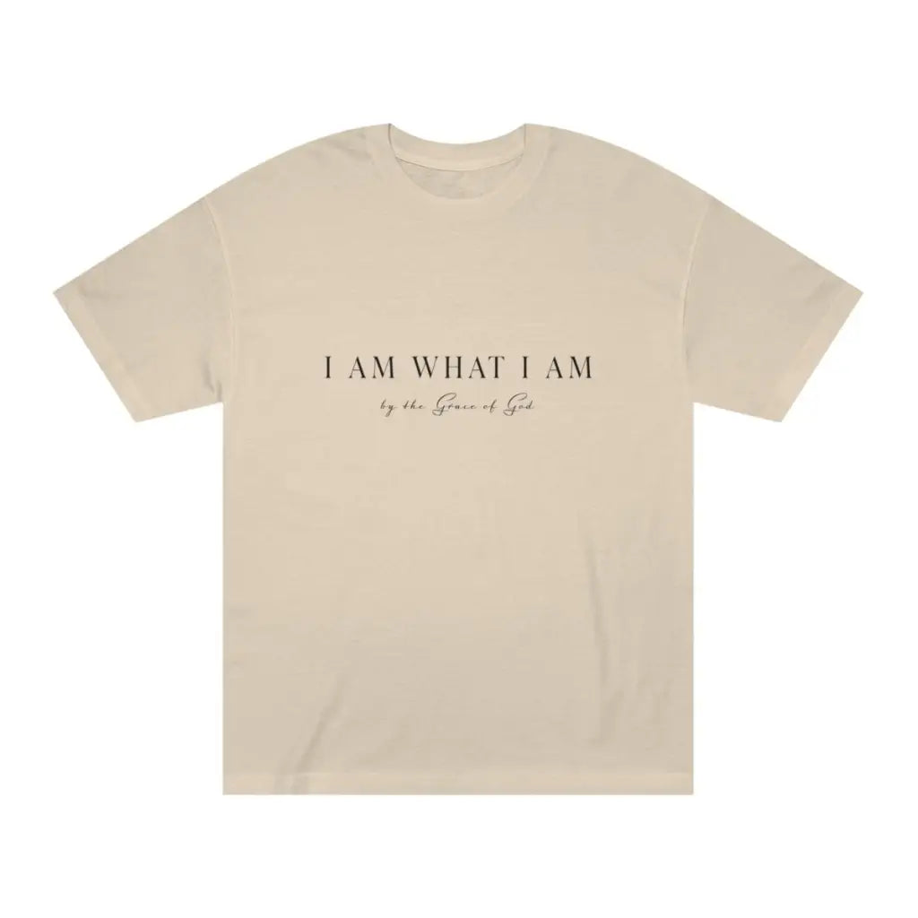 I Am What I Am Christian Shirt | Unisex Cotton Tee Shirt | Aesthetic T-Shirt | Womens Graphic Tees | Comfort Colors Shirt | Gift for Her