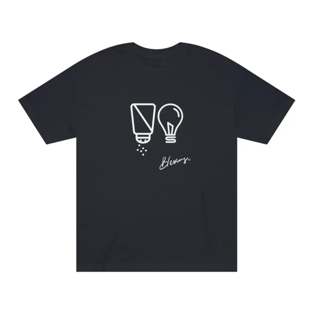 Salt & Light Christian T-Shirt | Unisex Classic Shirt | Graphic Printed T-Shirt | Short-Sleeve T-Shirt | Birthday Gift